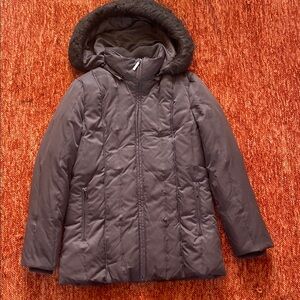 Women’s Brown Hooded Jacket